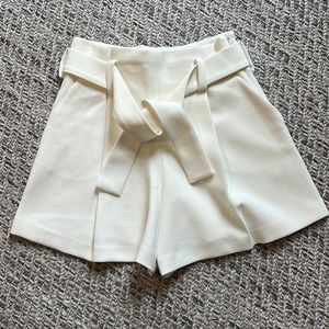 Maje, belted shorts